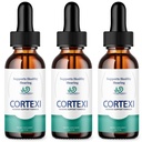 (3 Pack) Cortexi Ear Drops - 官方公式 - Cortexi Tinnitus 处理 Cortexi 听力支持 Drops, Cortexi 用于耳鸣, Cortexi 补充 Drops 最大强度新改进(3 oz)