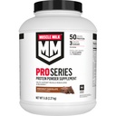 Muscle Milk Pro 系列蛋白粉补充剂,击倒巧克力,5英镑,28种服务品,50克蛋白,3g糖,20种维生素和矿物,NSF获得体育,工作恢复认证