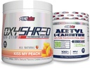 EHP Labs 非兴奋剂 + 乙酰气囊 - OxyShred Thermogened Prewout Powder & Shredding 补充剂 - Acetyl L-Carnitine - 支持自然能源生产,艾滋病代谢,以及健康脑功能