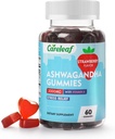 Vegen Ashwagandha Gummys-3000mg 高发性 Ashwagandha 根提取与维生素 D2 | 草莓 Flavor | 60 Cts/bottle
