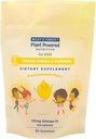 威利最精美的孩子 Vegan Omega-3 Gummys - 天然糖 - 蔬菜 DHA,ALA & SDA - Gluten Free - Lemon Flavor, 30 Gummys