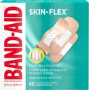 Band-Aid Brand Skin-Flex Adhesive Bandages for First Aid and Wood Care of Minder Cuts, Scrapes & Burns, Fled Sterile Bandages Great for Fingers, Hands & Knees, Asssociated sizes, 60 ct) 手,手膝,手膝,手膝,手膝,手膝,手膝,手膝,手膝,手膝,手膝,手膝,手足,手足,手足,手足,手足,手足,手足,手足,手足,手足,手足,手足,手足,手足,手足,手足,手足,手足