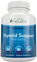 纯全素性甲状腺素支持补充剂 -- -- 含碘120 Capsules -- -- 2个月供应 -- -- 含L-Tyrosine、B12、Magnesium、Ashwagandha、Kelp & More -- -- 为妇女制定 -- -- 非转基因生物