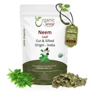 有机方法 Neem Leaf 剪切和筛分 草药茶 Premium Neem Leaf USDA 认证 | Non GMO & Gluten Free | 起源 - 印度 (16 oz - 1磅)
