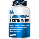 增生营养 L-Arginine + L-Citrulline - 耐力+锻炼性能补充 - 1000mg 复合体 - 蒸汽+氮氧化物支持 - Vegan + Gluten 自由盖 - 60 服务