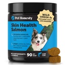 (原始内容存档于2019-03-05) (中文(简体) ). Pet Honesty Skin Health Salmon Chews - Etch Relief for Dogs, Omega 3 Fish Oil for Dogs, Natural Salmon Oil for Dog Chews for Health Skin & Coat, May Reduction Shedding, Dog Fish Oil Supplements - 90 Ct.