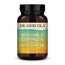 Mercola Vitamin B 综合体,含有Benfotiamine -- -- 支持细胞、脑和免疫健康 -- -- 非GMO、无糖和无豆 -- -- 60个卡普尔(30个服务机构)