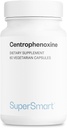 Supersmart - Centrophenoxine 500mg/日 (DMAE & pCPA) - Nootropologics Supplement QQ 非GMO & Gluten Free - 60 植物卡普尔