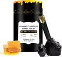 Shilajit 蜜棒 30 棒 - 纯喜马拉雅的Resin,有机蜂蜜和香花 能源靴, 免疫支持与生命力, SHILAJIT 蜜棒 男与女