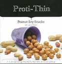 Proti-Thin花生酱豆粉 15g 蛋白质 低卡路里 低脂肪 低卡路里 无胶质 饮食蛋白 Puffs KETO 友好型 理想蛋白兼容型 7个伯爵盒