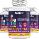 NBest Tall Kids - 年龄在2至9岁之间的多维塔明斯和矿物 - 骨力和豁免支持 - 帮助孩子,托德勒斯 - 健康 - 动物形状 - 180 美味莓片 - 3个月供应