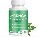 有机莫林加甲状腺素 - 800 mg纯莫林加甲粉 - 营养素 - 敏锐能量超食品 - 莫林加甲状腺素 - 60 mg