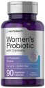 Horbäach Probiotic for Women with Cranberry – 90 Vegetarian Capsules – 14 Probiotic Strains – Non-GMO, Gluten Free Supple Supple – 14 Probiotic Strains – Non-GMO – Gluten – 90 Vegetarian Capsules – 饮食补编 – 14 Probiotic Strains – Non-GMO, Gluten 免费补编 – Gluten – Gluten 免费补充