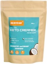 SUNYEAH MCT 油粉 - MCT 油粉 KETO 咖啡奶粉 KETO Creamer,纯C8 C10,无苏加,来自椰子,300克,在咖啡,茶,水,摇晃,滑润,无味,无GMO方面表现优异.