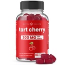 NutraChamps Tart Cherry Gummys - 3000mg Tart Cherry 与 Celery种子的提取 - Uric Acid Cleanse 补充 - 抗氧化剂,联合安慰剂,灵活性,免疫健康,睡眠 - 60 Vegan Gummys