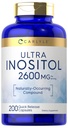 卡莱尔·伊诺西托尔(Carlyle Inositol) 补编 | 2600mg | 200 Capsules | | | 作为 Myo-Inositol | Non-GMO, Gluten Free
