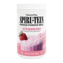 NaturesPlus SPIRU-TEIN,草莓 - 2.4 lb - 植物蛋白摇晃 - 非GMO,蔬菜,Gluten Free - 32 服务