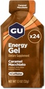 GU 能源 原始体育营养 能源 Gel 卡拉梅尔 马奇亚托 24 Counter Box