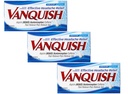 Vanquish 有效头痛救济 — — Aspirin(NSAID), Acetaminophen, Cafeine, 100 Analgesic Coed Caplets - 3 Pack