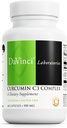 DAVINCI Labs Curcumin C3 Complex - 支持Gallbladder功能和健康肝脏的饮食补充 - 配有 Curcuminoids 和 Bioperine 水果提取 - Gluten-Free - 60 蔬菜 Capsules