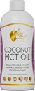 Cocó March N.M.D MCT Oil - 间歇快速支持,代谢,脑电波,来自椰子的自然能源,免去Gluten,奶油,Soy,Vegan & Keto-Friendly,32 Fl Oz