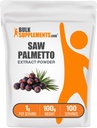 Bulk Assupports.com Saw Palmetto extract Powder - Serenoa Repens, Saw Palmetto Supplement, 草药补充 - Vegan & Gluten Free, 每架服役1g, 100g (3.5 oz) (Pack of 1) (原始内容存档于2019年).