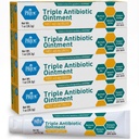 MED Pride Triple 抗生素 Pride Prinment Tube 1 Oz 4-Pack, 小伤者急救,Scratches, Abrasions, 配有锌, Neomycin, Polymyxin
