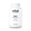 NAC 600mg → N-乙酰基 Cysteine → Vegan NAC 补充 → Sinus、Liver、Imune和呼吸卫生的抗氧化剂 * → Gluten,乳品,Soy Free → 200 Capsules