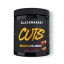 BLACKKET CUTS 预选赛 — 热能和男女焦点粉,肥代谢,肌肉定义,Creatine Free, 30 services (Fruit Punch)