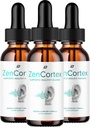 ZenCortex Tinnitus Ear Drops - ZenCortex 24, ZenCortex 液滴, ZenCortex 评论, ZenCortex Drops for Ear Relief (3 Pack - 3个月供应量)