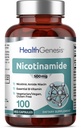 B-3 尼科蒂纳米德 500 mg 100 Vcaps - 尼科蒂尼克 氨酸 Niacin 天然无氟维生素配方 - 支持皮肤细胞健康