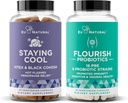 Eu Natural Staying Cool and florish Bundle - 热闪光,更年期救济,女性亲生+预生