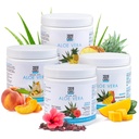 对,你可以! Aloe Vera Powder Drinking Mix - 用纯有机Aloe Vera 提取法注入水分促进器 - 美味火焰 - 在美国制造 - 抗氧化剂Rich - Vatye Flavor - 40 services Per Canister (4 Pack)
