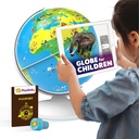 PlayShifu Globe for Children – Orboot Earth: 互动儿童环球与1000+关于动物,地点和遗迹的事实 QQ Tech-powered Learning Toy & STEM Gift for Kids Ages 4–10