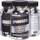 增强型Athlete Epimuscle - 天然麻醉剂, 增加精液质量, 减少 Myostatin, 250mg纯埃皮卡特钦/ 60 Capsules