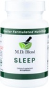 睡眠 - 自然补充 L- Theanine, Ashwagandha, Magnesium, Valerian Root, Melatonin - 深睡和重生休息的非海比特成形公式 - 90个卡普尔