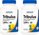 Tribulus Terrestris 提取物 750mg, 120 Capsules(2瓶)