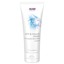 Now Foods Solutions, 与卡普赛因和博斯韦利亚联合和肌肉奶油, Paraben Free, 4-Ounce