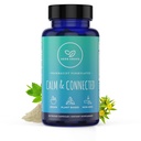 Calm & Connected - 压力支持 & Ayurvedic Nootropic for Natural calm, Focus, Clarity and Energy, Cortisol 管理器 与 Ginkgo Biloba, Ashwagandha, Rhodiola, Lemon Balm - 60 Capsules (1)