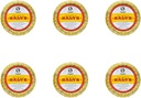 Rawleigh抗菌药 Salve Iconic 黄大锡:4.5 oz,多用途油膏 苏打切, 布鲁伊斯, 刺激, 配有 Turpentine, Phenol, 棉籽油和Paraffin, 原始公式 - 包装 6