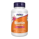 Now Foods by Now Biotin Energy Production 5000 mcg - 120 Vcaps (现在的食品,生物锡能源生产,5000 mcg - 120 Vcap)