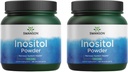 Swanson 100% 纯 Inositol 粉末 - 促进焦点和放松的自然补充 - Nerve & Cellular 支持 - (8oz) 2 Pack