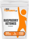 Bulk Assupports.com Raspberry Ketones Powder - Raspberry Ketones Supplements, Antioxidant source - for Energy Support, Gluten Free, 500 mg / service, 1kg (2.2 lbs) (第1包)