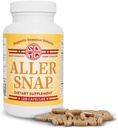 Snap Dynasty Aller Snap - 120cmt Capsules, Pack of 1 - 基于植物的季节性支持健康组织胺反应,组织胺支持补充,无矛盾