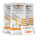 Livon实验室 Lypo – 球状维生素C – 3个卡顿(90个包) – 1000 mg 维生素C & 1 000 mg 基本磷脂 – Per Packet – Liposome 封装用于改进吸收 – 100% 非 – GMO
