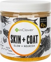 在Clover Dog皮和Coat补充品中,BioRadiant自然补充品包括狗、健康皮和Coat、鱼油替代用途胡萝卜、椰子、Omega 3's、Biotin和Zinc Soothe Skin。
