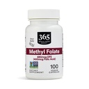 365 由全食品市场, Methy Folate, 100 Counter提供
