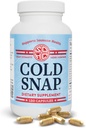 Snap Dynasty Cold Snap - 120cmt Capsules, Pack of 1 - 植物型全面免疫健康支持所有年龄者,快速补充冷和流感支持,无矛盾