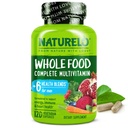 NATURELO MENS 多维塔明 -- -- 具有维生素、矿物的男子的全食多维塔明 -- -- 120 能量、大脑、心脏、眼部健康的植物盖*