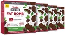 SlimFast Keto Fat Bomb Snack Cup, 薄荷巧克力, Keto Snacks for Wight Loss, 低卡与0g加糖, 14 Counter Box (Pack of 4) 14 Constitute Box (Pack of 4)